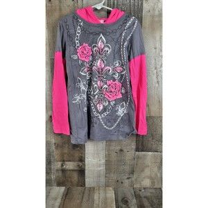 California Girl Hoodie Girls Size Med 10/12